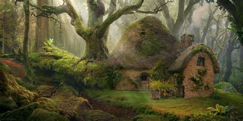 Enchanted dwellings at Magic Springs